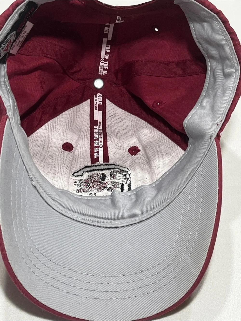 South Carolina Gamecocks Top of the World Fitted Hat The Rookie Youth Cap